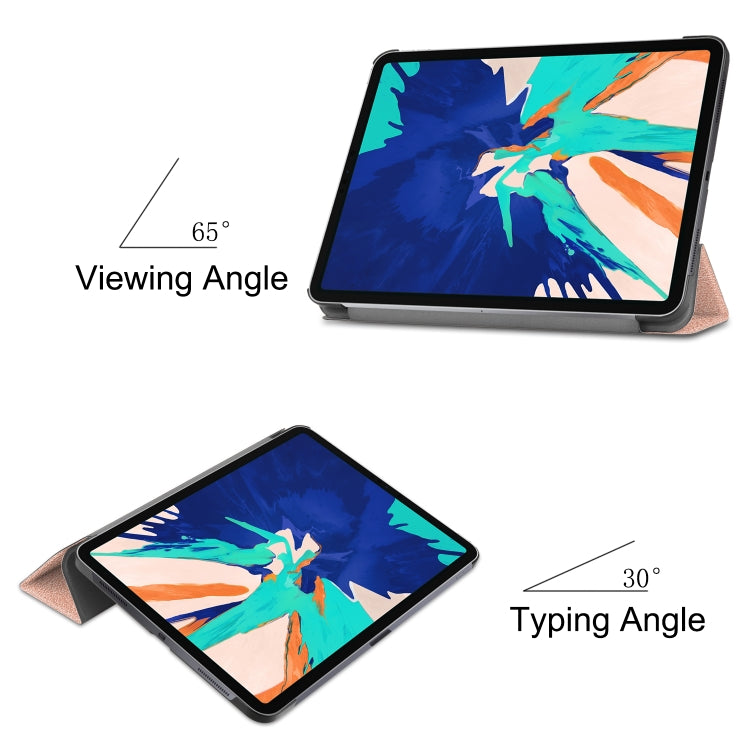 For iPad Pro 12.9 inch 2020 Custer Teature Smart Tablet Holster with Sleep / Wake-up Function & 3-Fold Holder