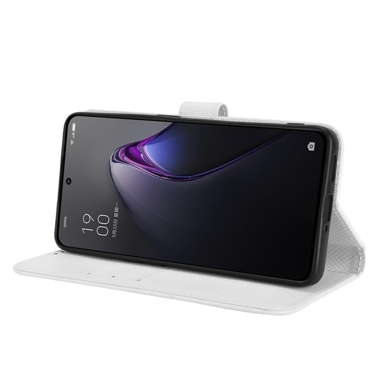 For OPPO Reno8 Diamond Texture Leather Phone Case