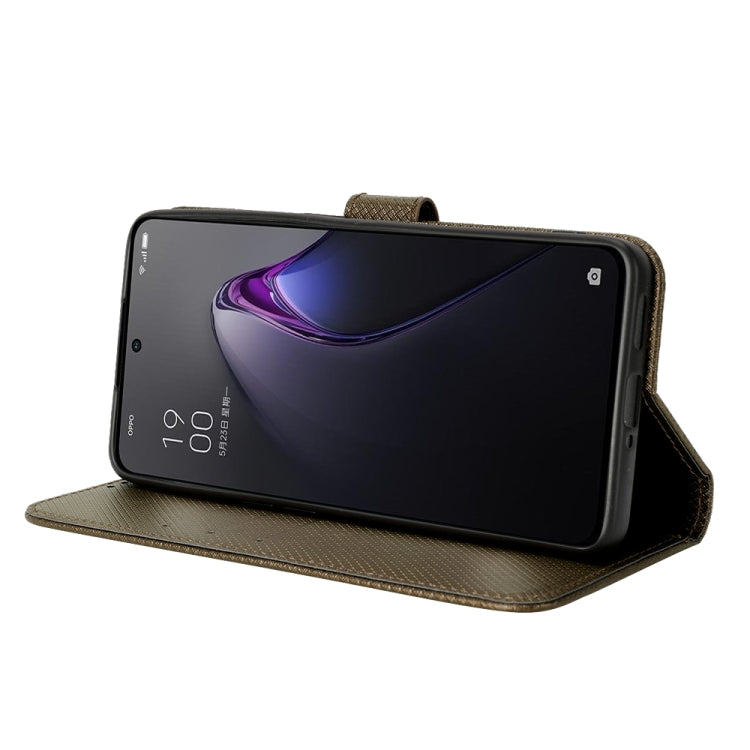 For OPPO Reno8 Diamond Texture Leather Phone Case