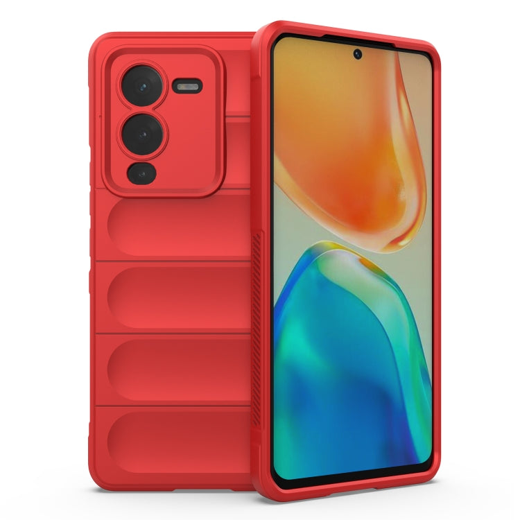 For vivo S15 Pro 5G Magic Shield TPU + Flannel Phone Case