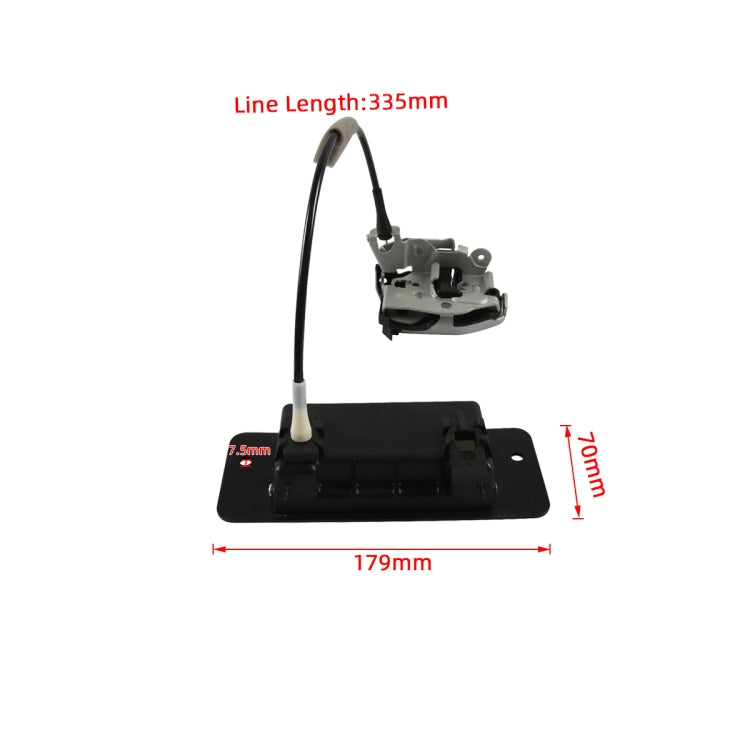 A6883 Car Rear Left Tailgate Handle Latch 8C2Z-15431A03-A for Ford E-150/25/350 1992-2014