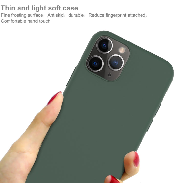 For iPhone 11 Pro Max IMAK UC-1 Series Shockproof Frosted TPU Protective Case(Blue)