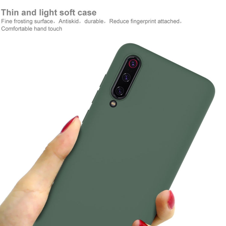 For Xiaomi Mi 9 Pro 5G IMAK UC-1 Series Shockproof Frosted TPU Protective Case(Black)