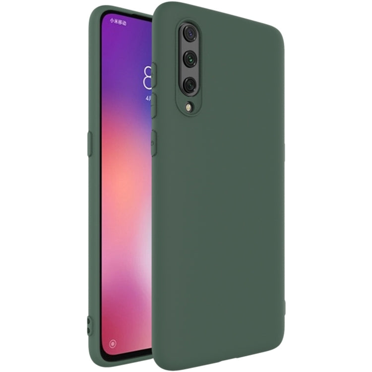 For Xiaomi Mi 9 IMAK UC-1 Series Shockproof Frosted TPU Protective Case(Green)