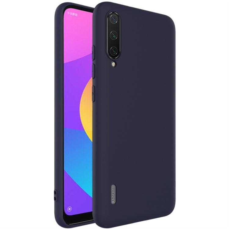 For Xiaomi Mi CC9 / 9 Lite IMAK UC-1 Series Shockproof Frosted TPU Protective Case(Blue)