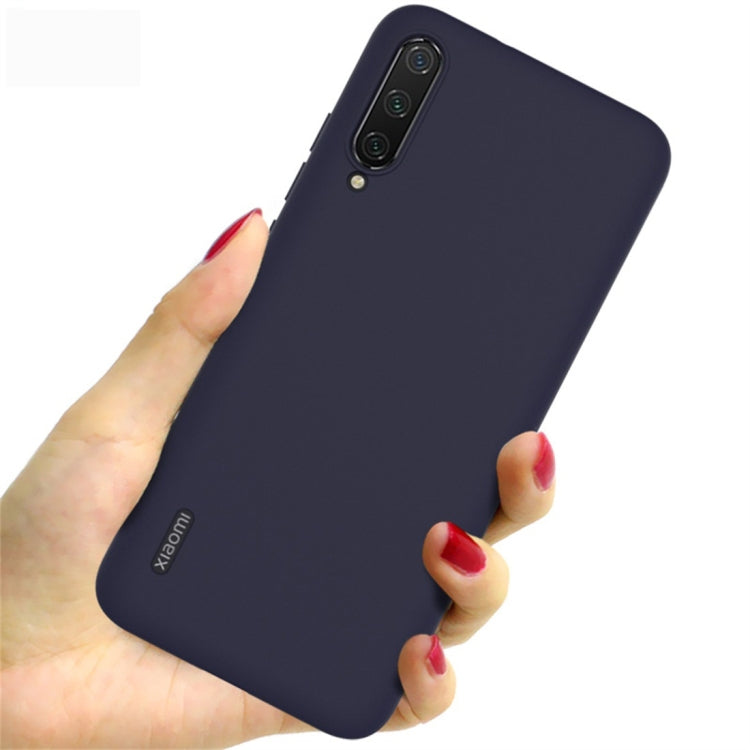 For Xiaomi Mi CC9 / 9 Lite IMAK UC-1 Series Shockproof Frosted TPU Protective Case(Blue)