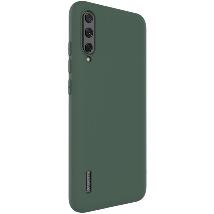 For Xiaomi Mi CC9e / A3 IMAK UC-1 Series Shockproof Frosted TPU Protective Case(Green)