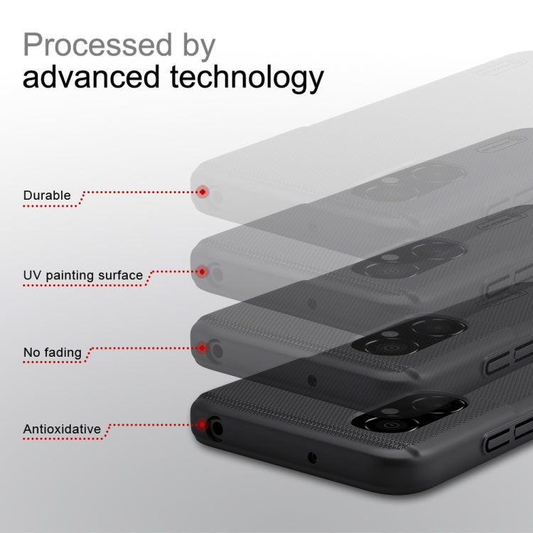 For Xiaomi Poco M4 5G NILLKIN Frosted PC Phone Case