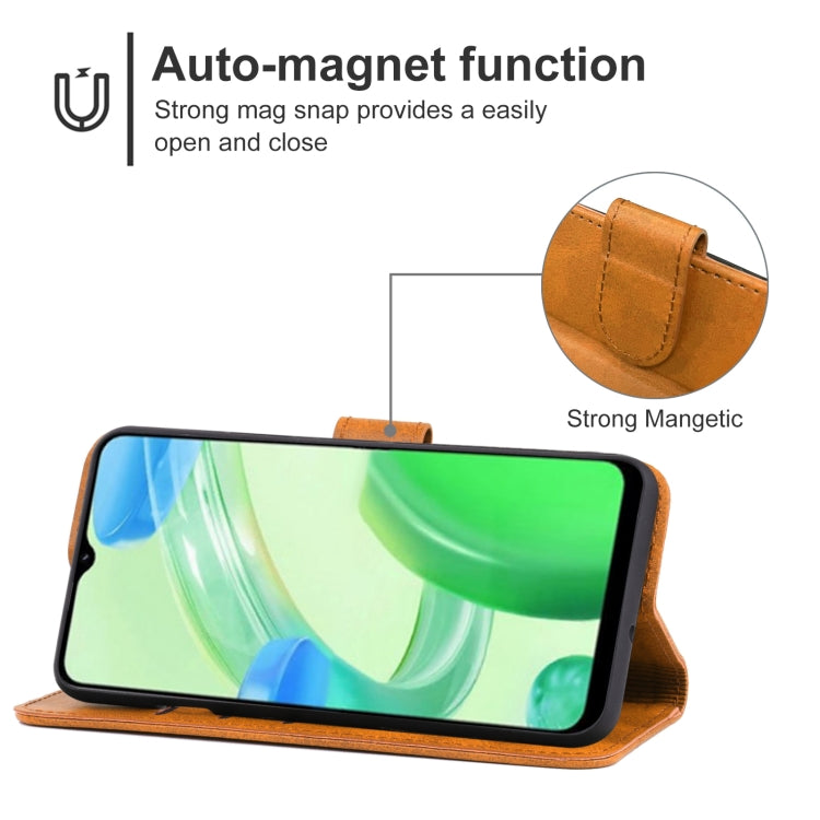 For OPPO Realme C30 Leather Phone Case