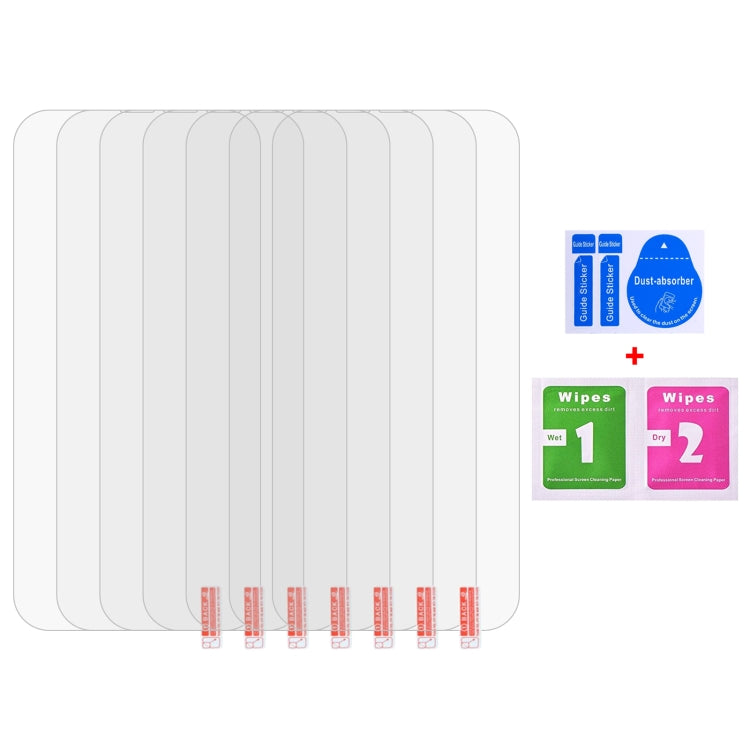 For iPhone 14 10pcs 0.26mm 9H 2.5D Tempered Glass Film