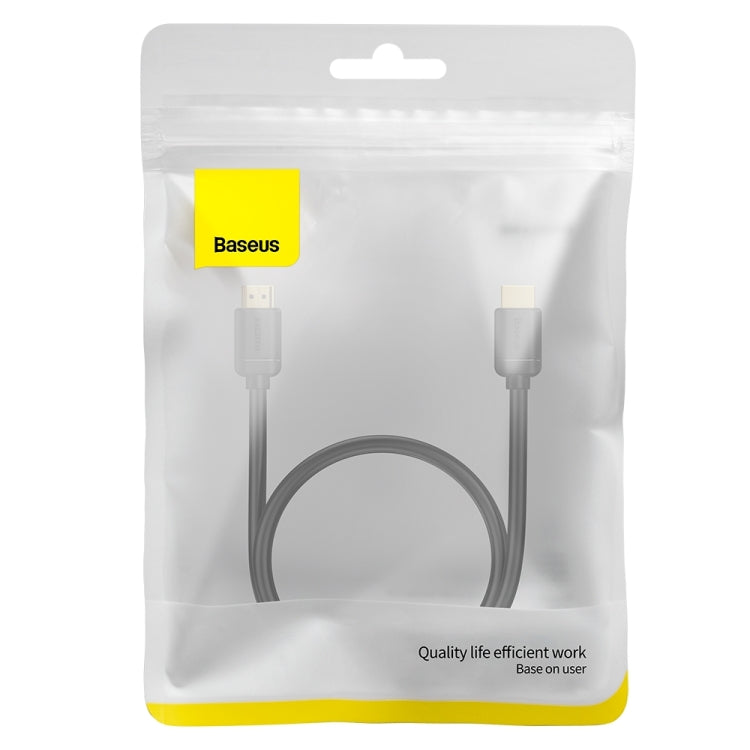 Baseus HD Series HDMI to HDMI HD Adapter Cable, Cable Length:0.5m