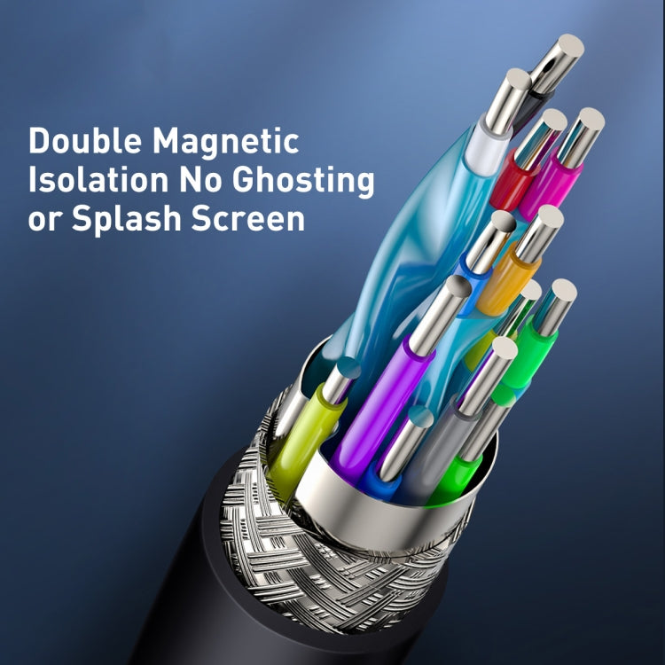 Baseus HD Series HDMI to HDMI HD Adapter Cable, Cable Length:1.5m