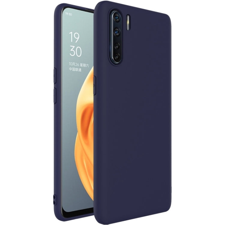 For OPPO A91 IMAK TPU Matte Soft Cover UC-1 Series