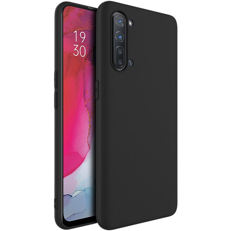 For OPPO Reno 3 IMAK TPU Matte Soft Cover UC-1 Series(Black)