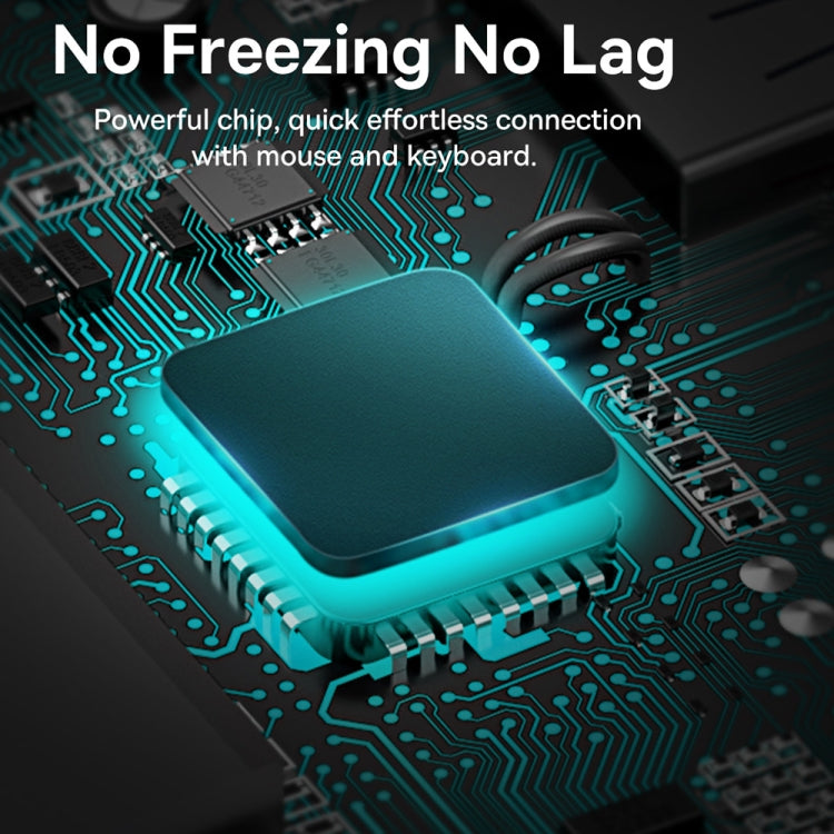 Baseus Metal Gleam Series 7 in 1 Multifunctional USB-C / Type-C HUB Docking Station, Type-C to HDMIx2+USB3.0x3+PDx1+RJ45x1