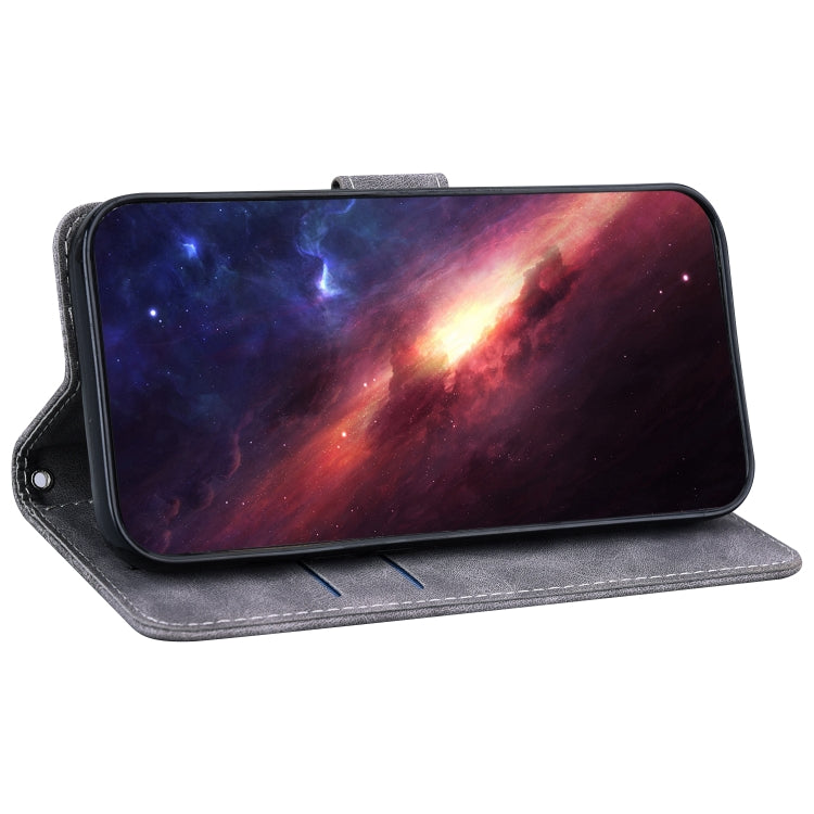 For iPhone 14 Pro Max Geometric Embossed Leather Phone Case