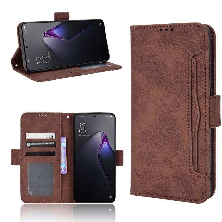 For OPPO Reno8 Pro+ 5G Skin Feel Calf Pattern Leather Phone Case