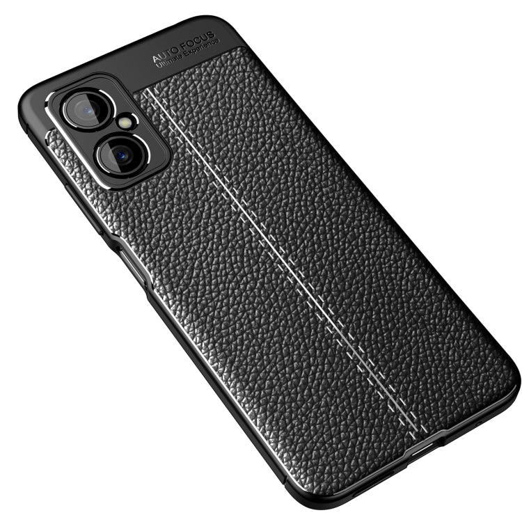 For Xiaomi Poco M4 5G Litchi Texture TPU Phone Case