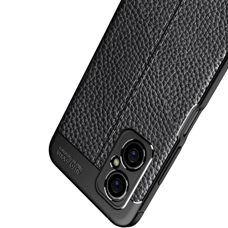 For Xiaomi Poco M4 5G Litchi Texture TPU Phone Case