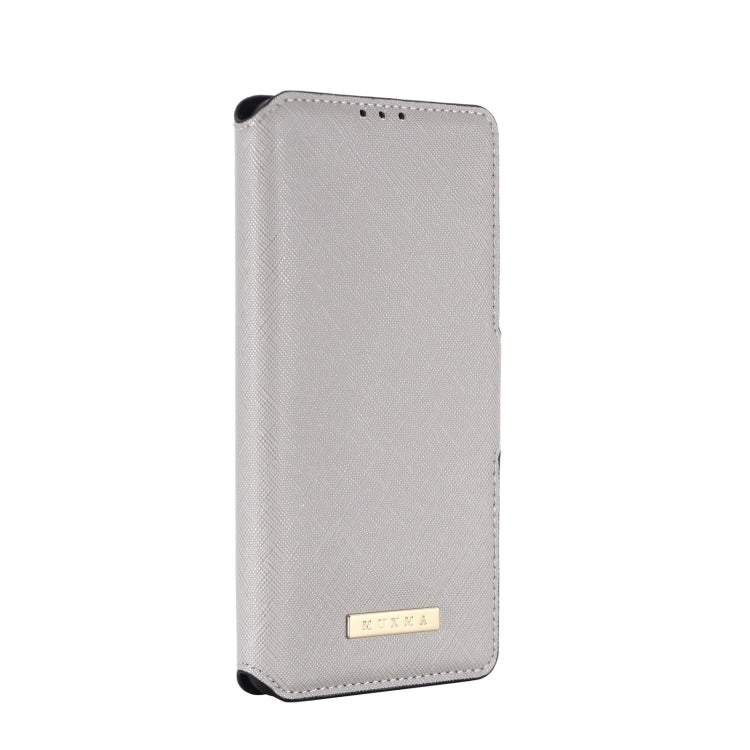 For Xiaomi Redmi Note 10 4G / 10S India MUXMA MX115 Cross Texture Oil Edge Flip Leather Phone Case