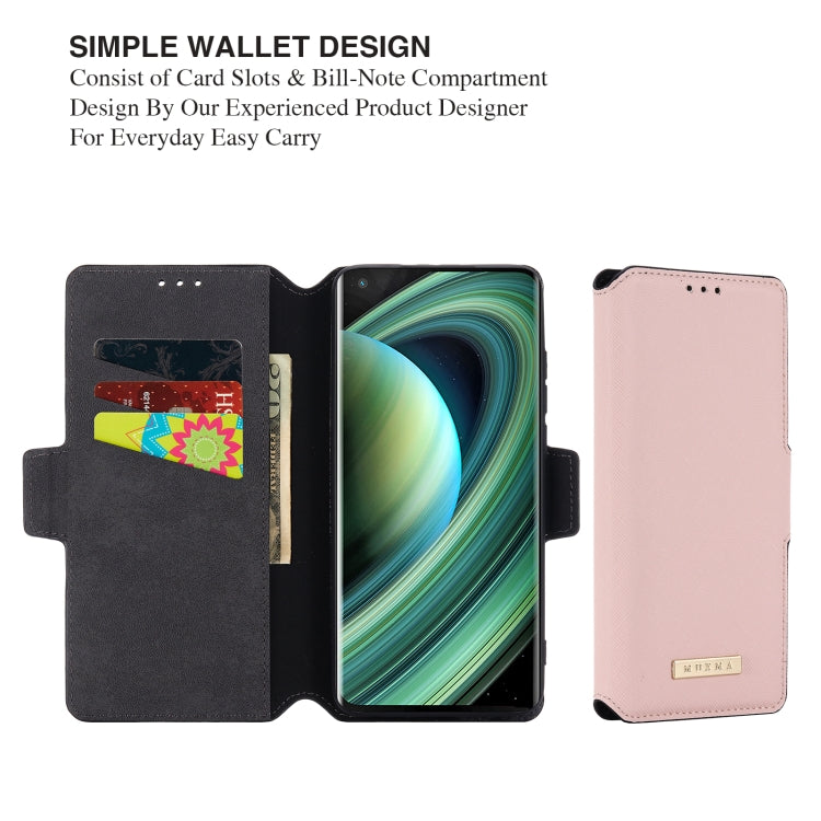 For Xiaomi Mi 10 Ultra MUXMA MX115 Cross Texture Oil Edge Flip Leather Phone Case