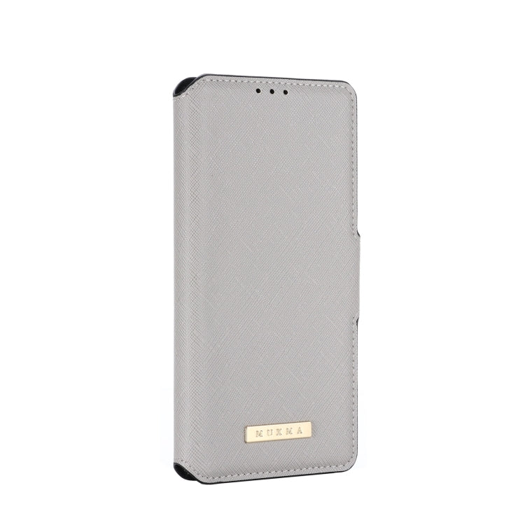 For Xiaomi Mi 11 MUXMA MX115 Cross Texture Oil Edge Flip Leather Phone Case