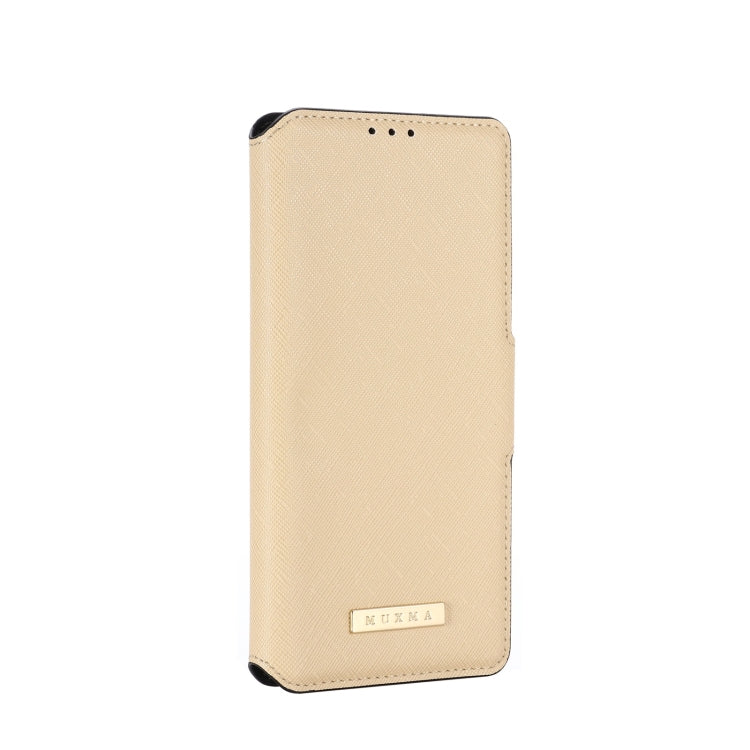 For Xiaomi Mi 11 MUXMA MX115 Cross Texture Oil Edge Flip Leather Phone Case