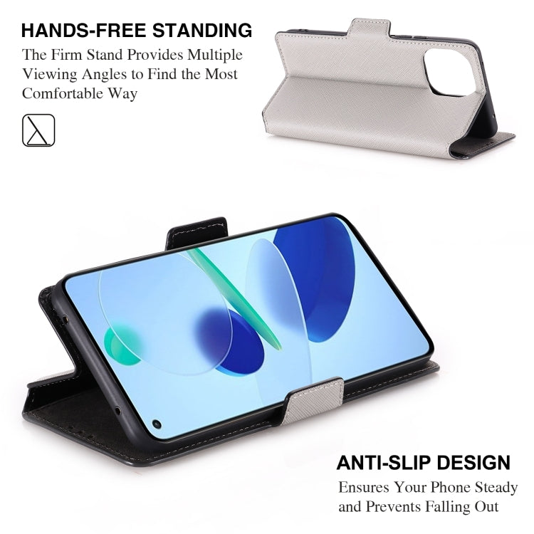 For Xiaomi Mi 11 Lite 5G MUXMA MX115 Cross Texture Oil Edge Flip Leather Phone Case