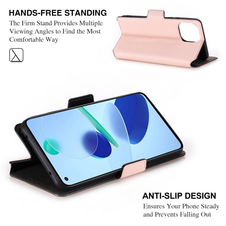 For Xiaomi Mi 11 Lite 5G MUXMA MX115 Cross Texture Oil Edge Flip Leather Phone Case