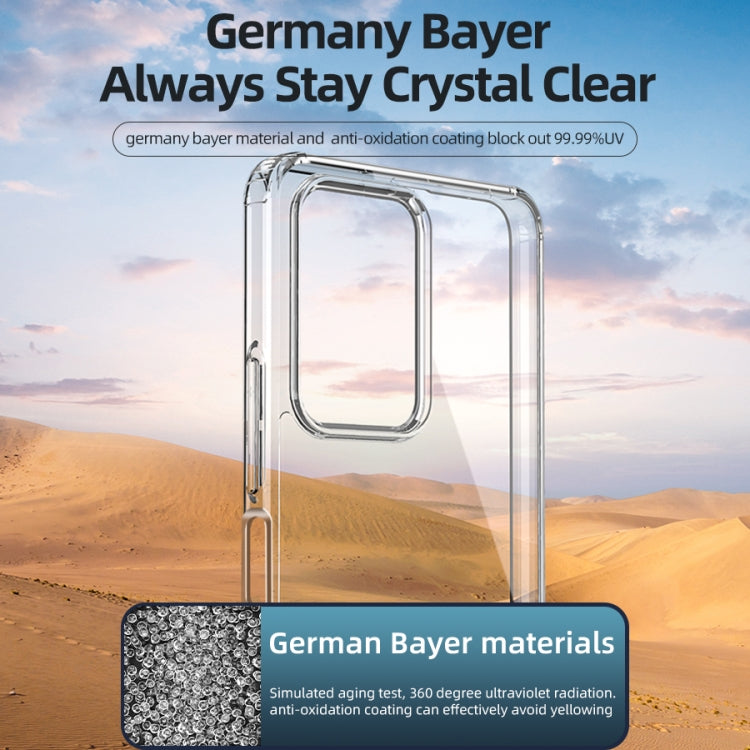 For Xiaomi Redmi Note 11T Pro Ice Crystal PC + TPU Phone Case