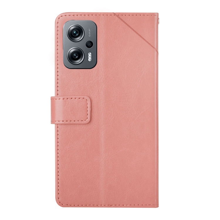 For Xiaomi Poco X4 GT Y Stitching Horizontal Flip Leather Phone Case