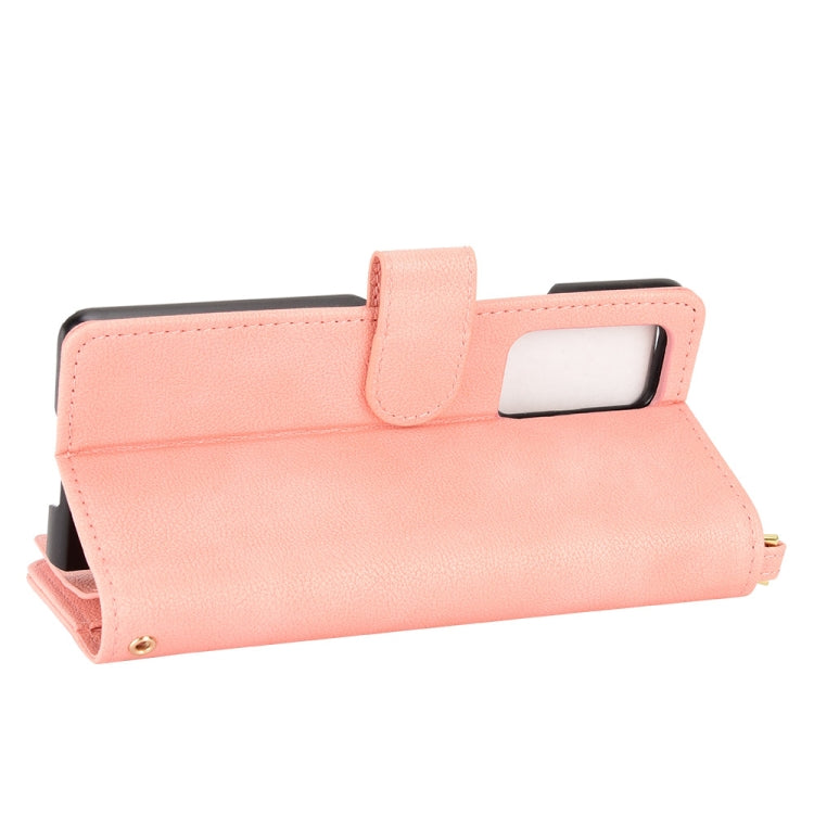 For Samsung Galaxy Z Fold2 5G Litchi Texture Zipper Leather Phone Case