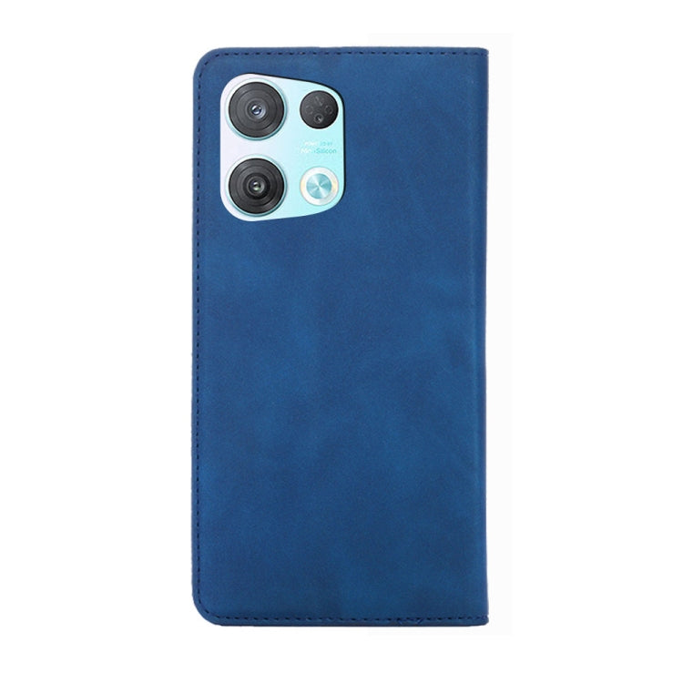 For OPPO Reno8 Pro 5G Skin Feel Magnetic Horizontal Flip Leather Phone Case