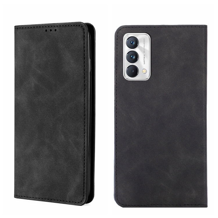 For OPPO Realme GT Master/Realme Q3 Pro Carnival Skin Feel Magnetic Horizontal Flip Leather Phone Case