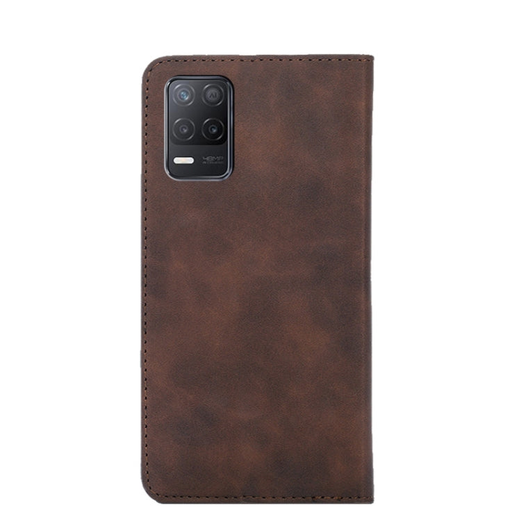 For OPPO Realme V13 5G Skin Feel Magnetic Horizontal Flip Leather Phone Case