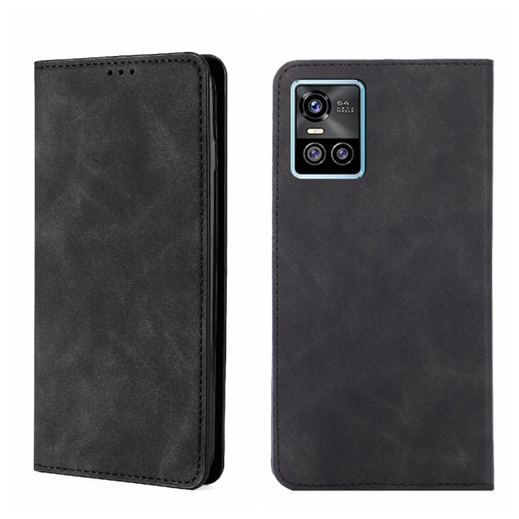 For vivo S10/S10 Pro Skin Feel Magnetic Horizontal Flip Leather Phone Case