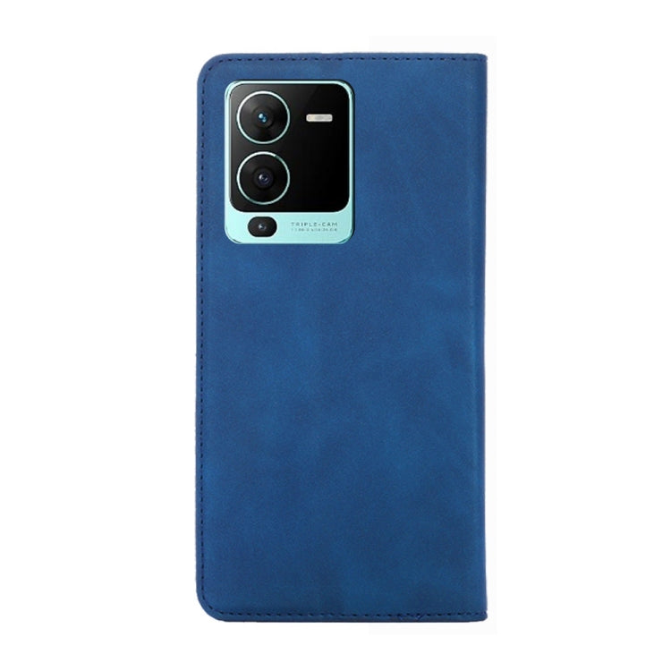 For vivo S15 Pro 5G Skin Feel Magnetic Horizontal Flip Leather Phone Case