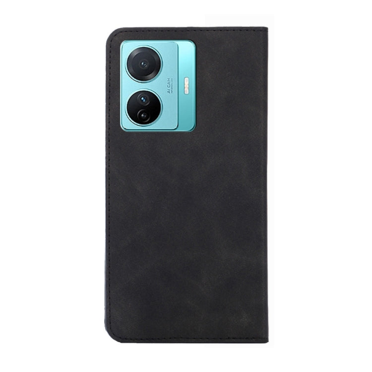 For vivo S15e 5G/T1 Snapdragon 778G Skin Feel Magnetic Horizontal Flip Leather Phone Case