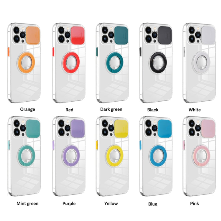 For iPhone 13 Pro Max Sliding Camera Cover Design TPU Phone Case