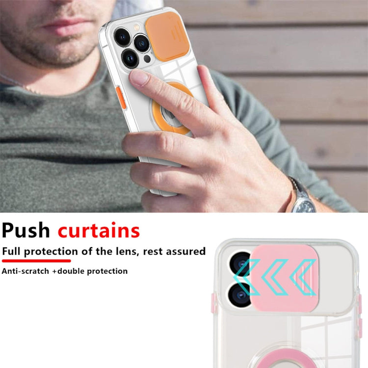 For iPhone 13 Pro Max Sliding Camera Cover Design TPU Phone Case