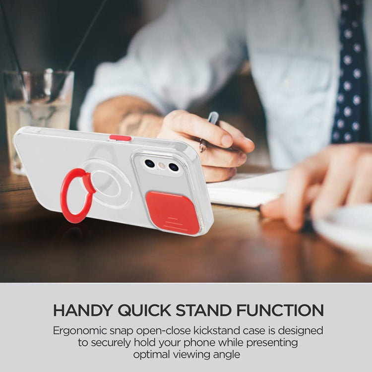 For iPhone X / XS Sliding Camera Cover Design TPU Phone Case