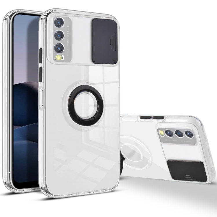 For vivo Y20 / Y20s / Y20i / Y12s Sliding Camera Cover Design TPU Phone Case