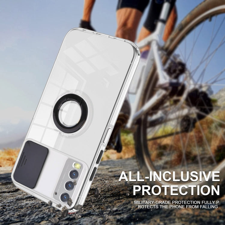 For vivo Y20 / Y20s / Y20i / Y12s Sliding Camera Cover Design TPU Phone Case