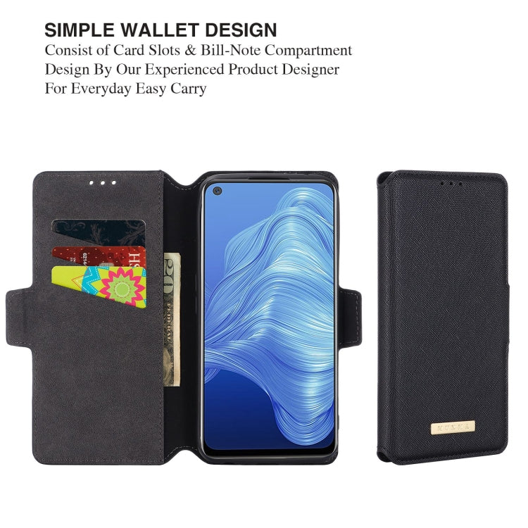 For OPPO Realme 7 5G / V5 / Q2 MUXMA MX115 Cross Texture Oil Edge Flip Leather Phone Case