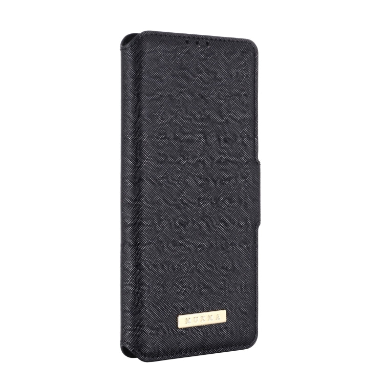 For vivo X60 5G MUXMA MX115 Cross Texture Oil Edge Flip Leather Phone Case
