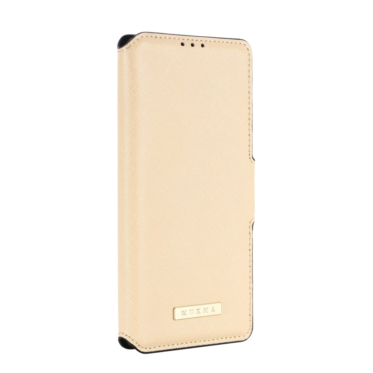 For vivo X60 Pro 5G MUXMA MX115 Cross Texture Oil Edge Flip Leather Phone Case