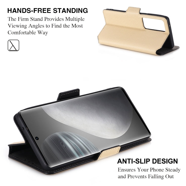 For vivo X60 Pro 5G MUXMA MX115 Cross Texture Oil Edge Flip Leather Phone Case