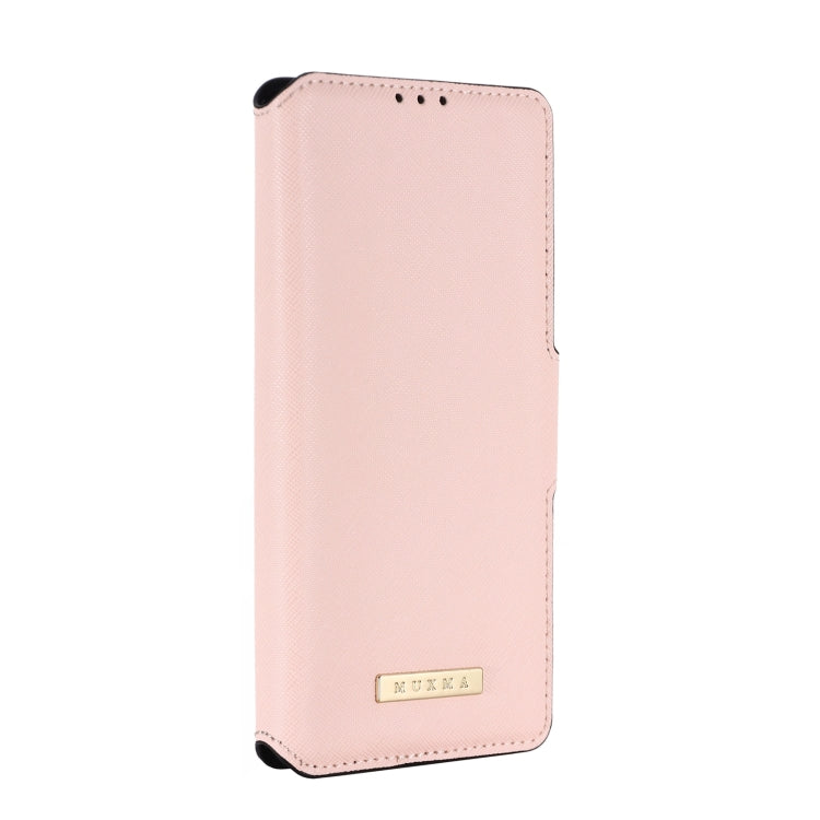For vivo X60 Pro 5G MUXMA MX115 Cross Texture Oil Edge Flip Leather Phone Case