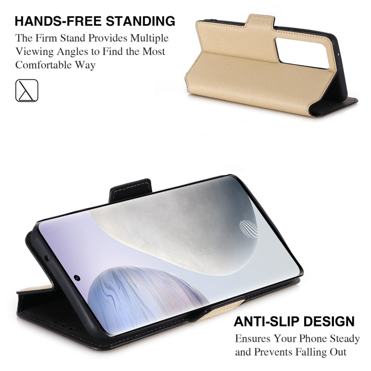 For vivo X60 Pro+ 5G MUXMA MX115 Cross Texture Oil Edge Flip Leather Phone Case