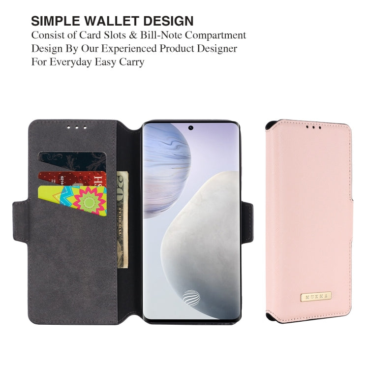 For vivo X60 Pro+ 5G MUXMA MX115 Cross Texture Oil Edge Flip Leather Phone Case